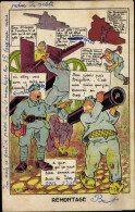 Delcampe - CPA Remontage, Französische Soldaten Mit Kanonen - Sonstige & Ohne Zuordnung