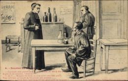 Delcampe - CPA Lächeln Des Morvan, Armer Jean, Monsieur Le Cure - Trachten