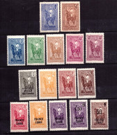 Delcampe - MADAGASCAR - Général Galliéni  - Lot De 16 Timbres Neufs ** -  Cote  36,25 € - Unused Stamps