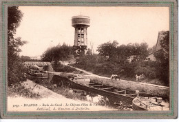 Delcampe - CPA (42) ROANNE - Château D'eau - Canal Latéral De Roanne à Digoin, Chemin De Halage, écluse, Péniche - 1920 - Roanne