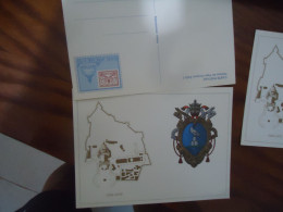 Delcampe - VATICAN  MAXIMUM CARDS  1979 MAP AND ARMS - Maximumkarten (MC)