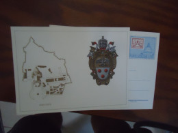 Delcampe - VATICAN  MAXIMUM CARDS  1979 MAP AND ARMS - Maximumkarten (MC)