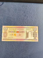 Delcampe - Guyana Banknote 20 Dollar 1989 - Autres - Amérique