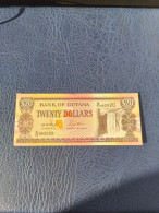 Delcampe - Guyana Banknote 20 Dollar 1986 - Autres - Amérique