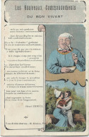 Delcampe - Illustrateurs Les Nouveaux Commandements Du Bon Vivant Illustrateur Griff - Griff