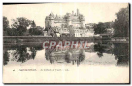 Delcampe - CPA Pierrefonds Le Chateau Et Le Lac - Pierrefonds