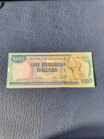 Delcampe - Guyana Banknote 100 Dollars 1999 - Autres - Amérique