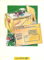 Delcampe - Theme Publicité - LA POSTE - Werbepostkarten