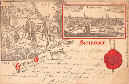 Delcampe - Deutschland - HANNOVER - Postkarte Gedruckt Auf Pergamentpapier - Hannover