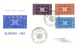 Delcampe - Chypre - FDC Europa 1963 - Autres & Non Classés