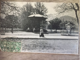 Delcampe - INTERLAKEN HOHEWEG MIT MUSIKPAVILLON - Interlaken