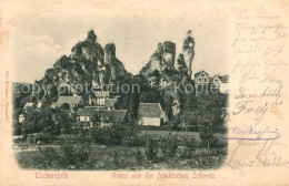 Delcampe - Tuechersfeld Fraenkische Schweiz Felsen - Pottenstein
