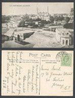Delcampe - India GB KE 1/2d 1910 Old Postcard La Martiniere Lucknow College School Panorama - Indien