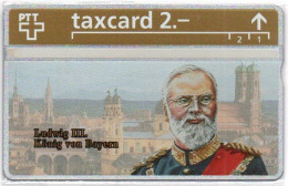 Delcampe - SWITZERLAND - L&G - K-197A - KONIGSKARTEN - LUDWIG III - 306L - MINT - Schweiz