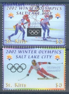 Delcampe - Saint Kitts 2002 Mi 670-671 MNH (ZS2 SKT670-671) - Winter 2002: Salt Lake City