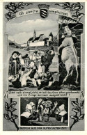 Delcampe - Beckum Westfalen Kirche Beckum Aus Der Guten Alten Zeit Karikaturen Oh Sancta Si - Beckum