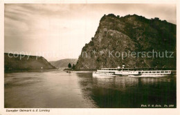 Delcampe - Foto Zeitz F.G. Nr. 1956 Dampfer Ostmark Loreley - Berchtesgaden