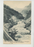 Delcampe - SUISSE - VALAIS - VIEGE - ZERMATT - Les Rapides De La Viège & Le Brünegghorn - Partie In Den Gipfen & Brünegghorn (train - Viège