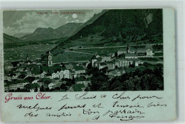 Delcampe - 7000 Chur Coire Gebrauchsspuren Rosenhügel Lithographie/Mondschein - 13158753 - Chur