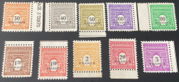 Delcampe - France . Y&T . N°702  A  711  Neuf**  Avec Gomme Et SANS Charnière CÔTÉ: 2€00 - 1944-45 Arc De Triomphe