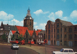 Delcampe - Nederland Meppel Kleine Oever Met N H Kerk Straatbeeld Unposted #SCT198 - Meppel