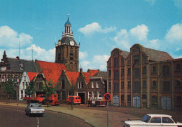 Delcampe - Nederland Meppel Kleine Oever N H Kerk Oude Gevels Unposted #SCT204 - Meppel