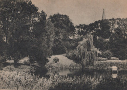 Delcampe - Nederland Leeuwarden Westerpark Landschap Met Vijver Gepost 1943 #SCT192 - Leeuwarden