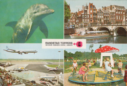 Delcampe - Nederland Amsterdam Randstad Dolfinarium Gracht Schiphol Unposted #SCT176 - Amsterdam