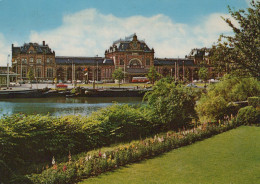 Delcampe - Nederland Groningen Centraal Station Architectuur Afgestempeld #SCT179 - Groningen