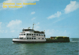 Delcampe - Nederland Ameland Veerboot Met Passagiers Oblitereerd #SCT186 - Ameland