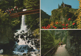 Delcampe - Italia Lana Merano Gaulschlucht Cascata E Cappella Paesaggio Montano #SCT166 - Merano