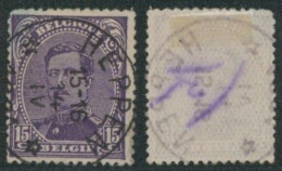 Delcampe - Albert I - N°139 Obl Relais HEPPEN - Sternenstempel