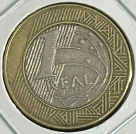 Delcampe - 1 Real 1998 Brasil Coin - Bi- Metallic - KM# 652 - I938 - Brésil