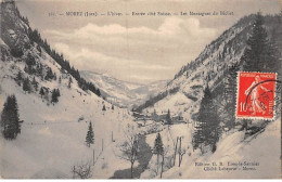 Delcampe - MOREZ - L'hiver - Entrée Côté Suisse - Les Montagnes Du Béchet - Très Bon état - Morez