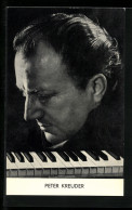 Delcampe - AK Musiker Peter Kreuder Mit Klavier - Musik Und Musikanten