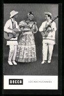 Delcampe - AK Musiker Der Band Los Machucambos Mit Instrumenten - Musik Und Musikanten