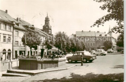 Delcampe - Schleiz Thueringen Altmarkt Brunnen - Schleiz
