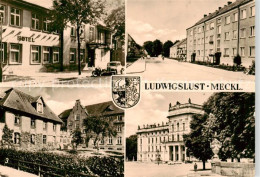 Delcampe - Ludwigslust Hotel Mecklenburger Hof Fritz-Reuter-Strasse Stift Bethlehem Lutherh - Ludwigslust