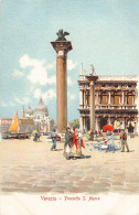 Delcampe - Italy Piazzetta S Marco Sqaure Venice Venezia Vintage Postcard - Welt