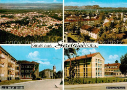 Delcampe - Geretsried Panorama Johann Sebastian Bach Strasse Altenwohnheim - Geretsried