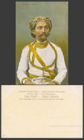 Delcampe - India Old Colour Postcard An Indian Rajah Raja King Ruler Royalty Costumes No.50 - Indien