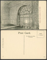 Delcampe - India Old Postcard Interior Scale Of Justice In Fort Delhi, By Emperor Shahjahan - Indien