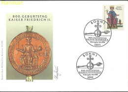 Delcampe - Germany, Federal Republic 1994 Mi 1738 FDC (FDC ZE5 GRM1738) - Eagles & Birds Of Prey