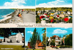 Delcampe - Altenbruch Cuxhaven Strandpromenade Campingplatz Hotel Deutsches Haus Nicolai-Ki - Cuxhaven