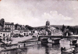 Delcampe - 58 - Nievre -  CLAMECY -  L Yonne - Le Pont Jean Rouvet - Et Notre Dame De Bethléem - Clamecy