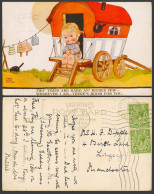 Delcampe - MABEL LUCIE ATTWELL 1930 Old Postcard Wherever I Am There's Room For You No.1707 - Ohne Zuordnung