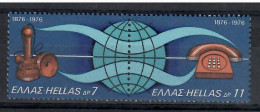 Delcampe - Greece 1976 Mi 1229-1230 MNH (ZE2 GRCpar1229-1230) - Télécom