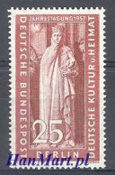 Delcampe - Berlin 1957 Mi 173 MNH (ZE5 DBE173) - Sculpture
