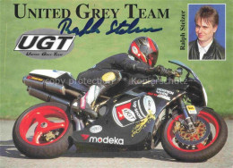 Delcampe - Motorrad Motor Bike Motocycla Ralph Stelzer Autogramm Ducati 748 - Motorräder