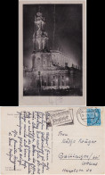 Delcampe - Ansichtskarte Innere Altstadt-Dresden Hofkirche - Nachtansicht 1954 - Dresden